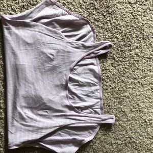 Purple lululemon tank top